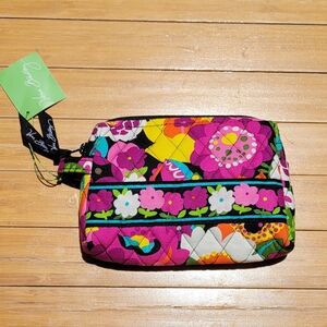 Vera Bradley Va Va Bloom Small Cosmetic Lined Bag New Retired Pattern NWT